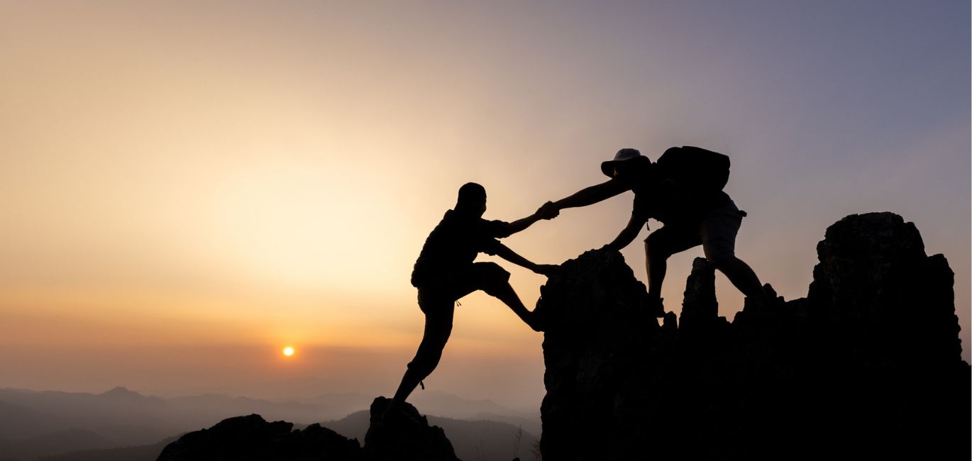 climbing mountains together