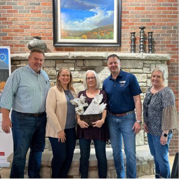 CS Bank staff celebrating milestone anniversary 