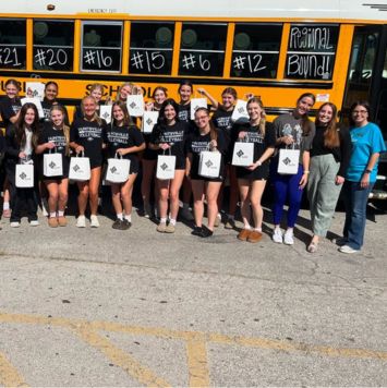 CS Bank send off for Huntsville softball team