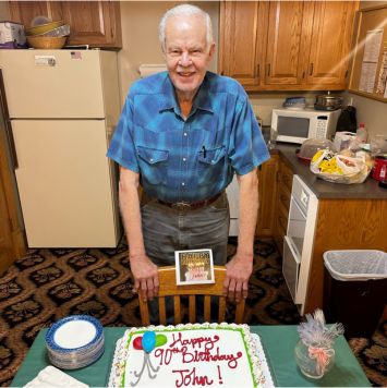 CS Bank Chairman celebrating 91st birthday