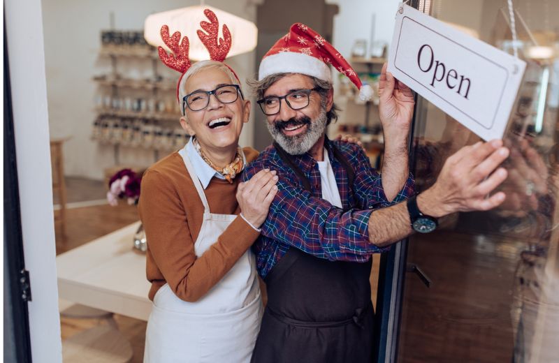 Christmas small business