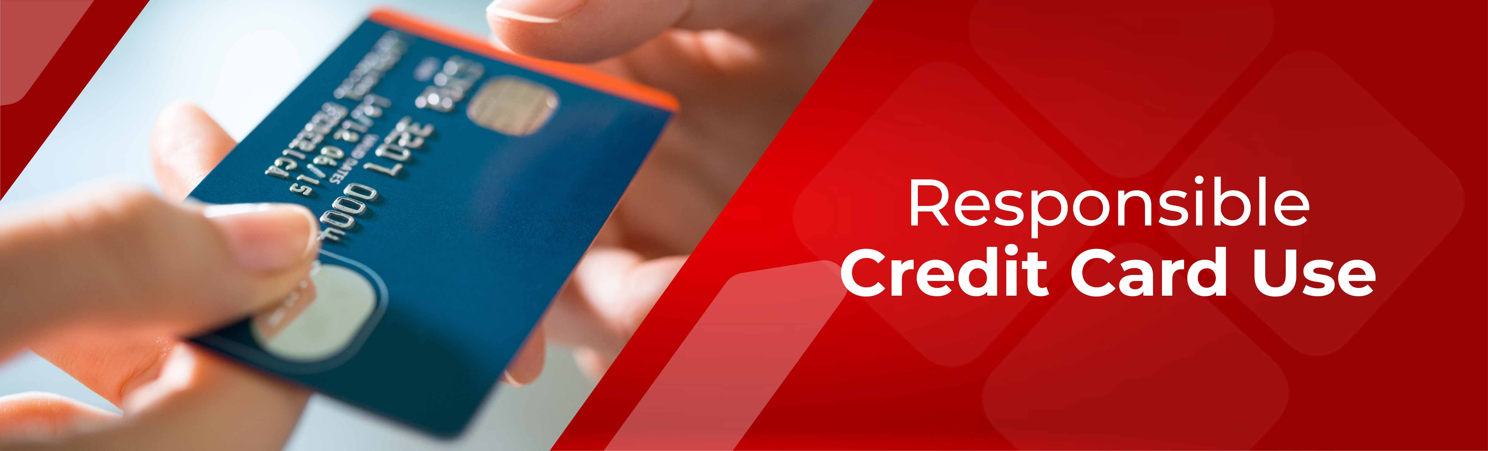 Responsible credit card use - close up of a person handing another person a credit card