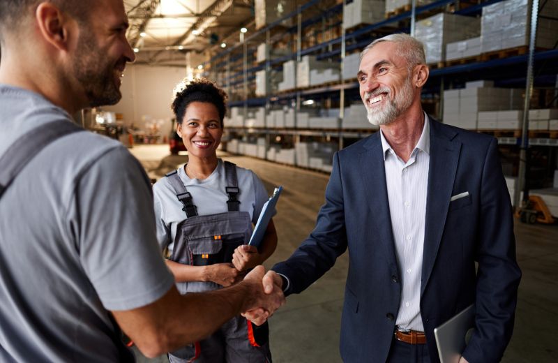 business deal handshake