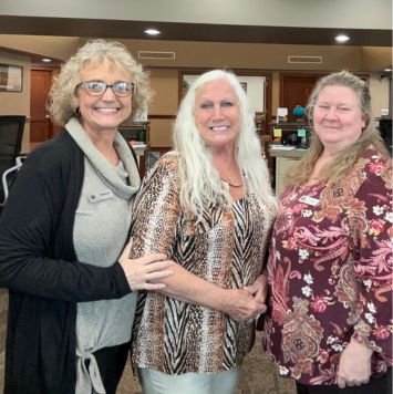 Holiday Island branch staff