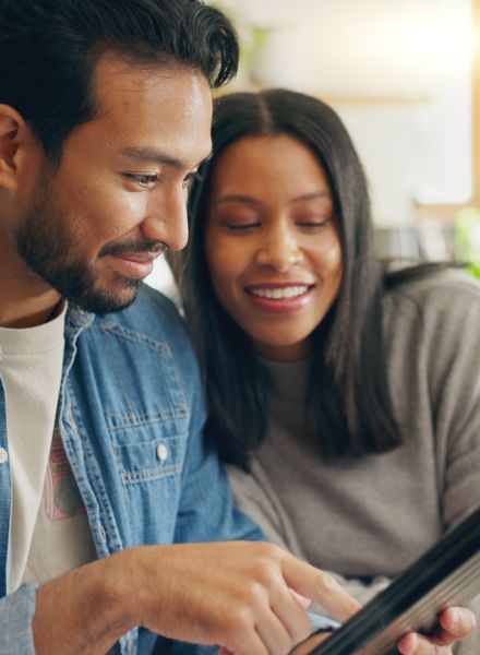 Discussing home loan options